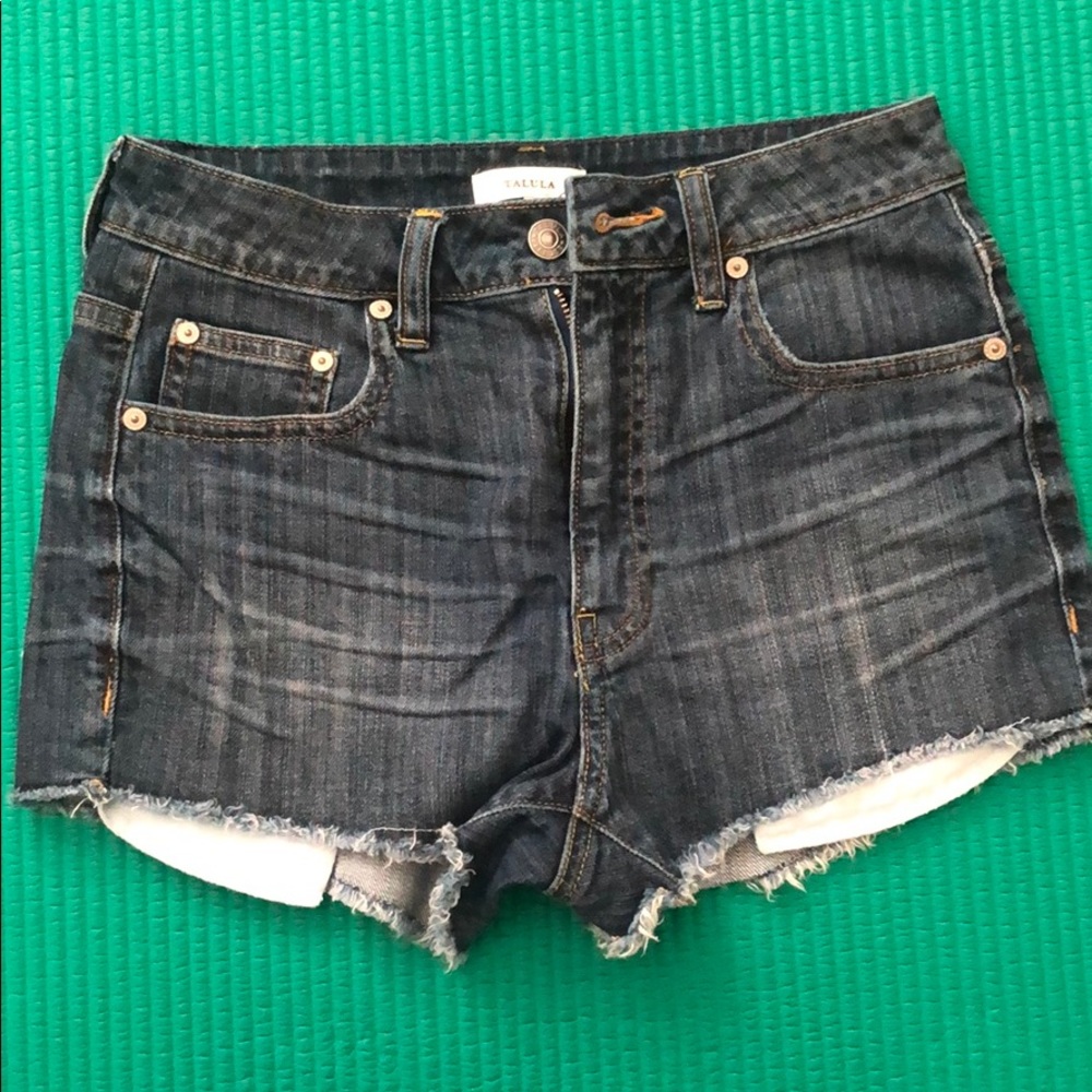 Aritzia denim shorts